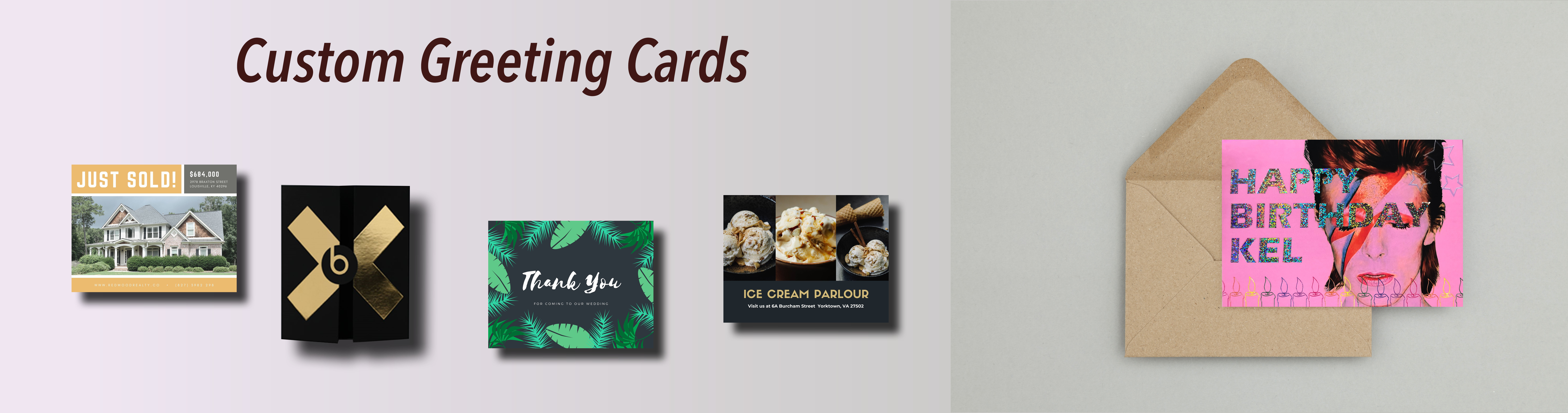 Custom Greeting Cards  Presentation Folder Inc.